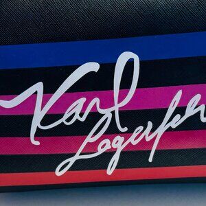 New Womens Karl Lagerfeld Makeup Bag